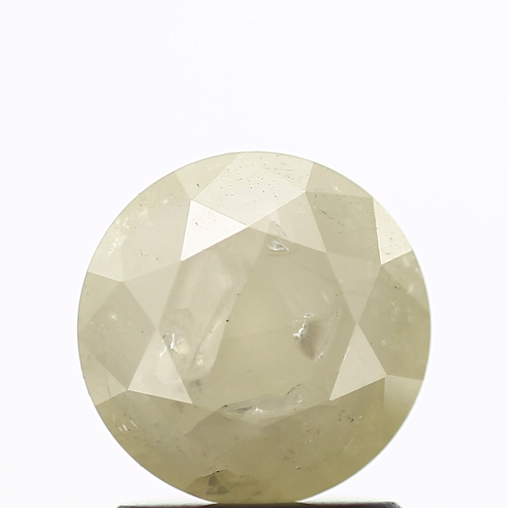 1.12 Carat Fancy Gray Rustic Round Shape Brilliant Cut Natural Loose Diamond